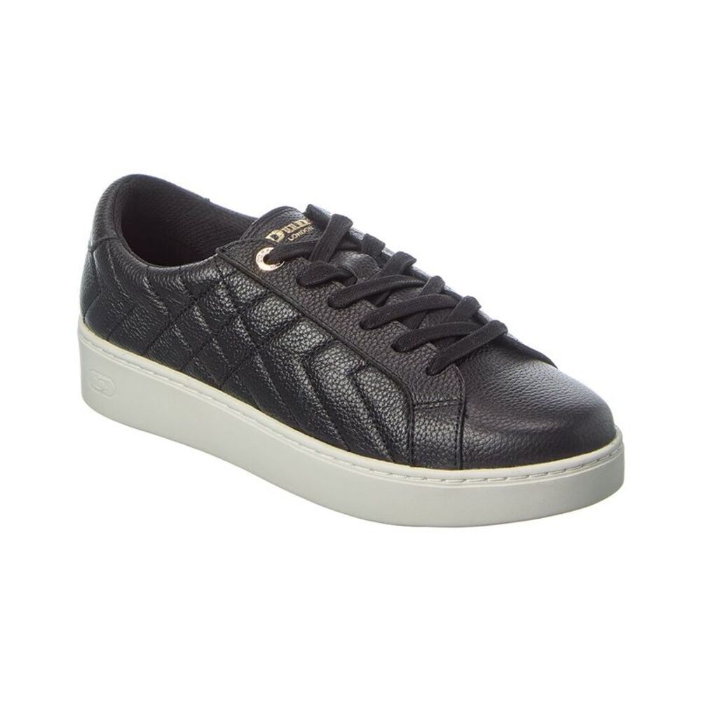 Dune London Egent Leather Sneaker, Black